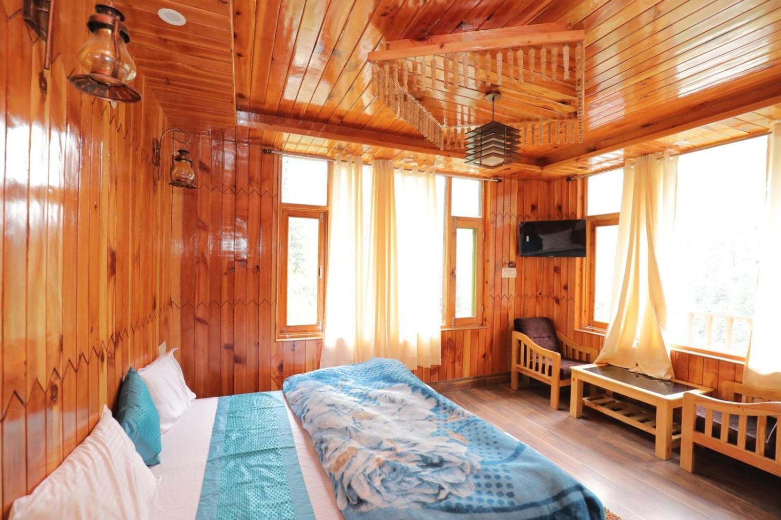 Shangri-La Rooms & Restaurant Kasol Exterior foto